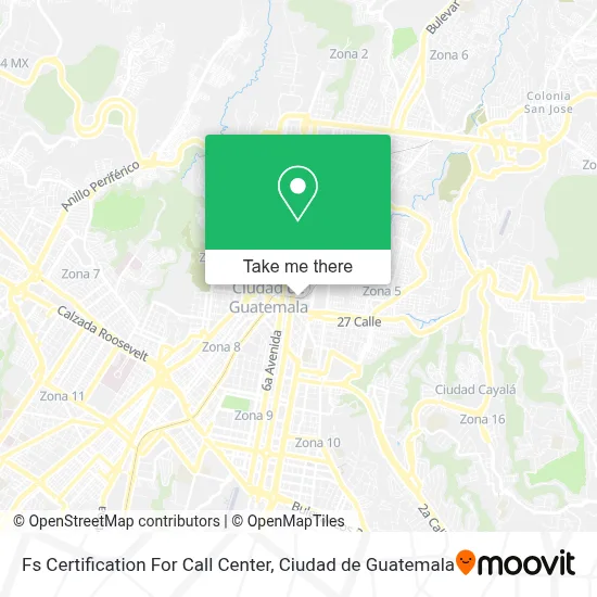 Fs Certification For Call Center map
