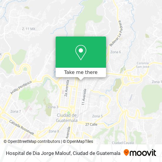 Hospital de Dia Jorge Malouf map