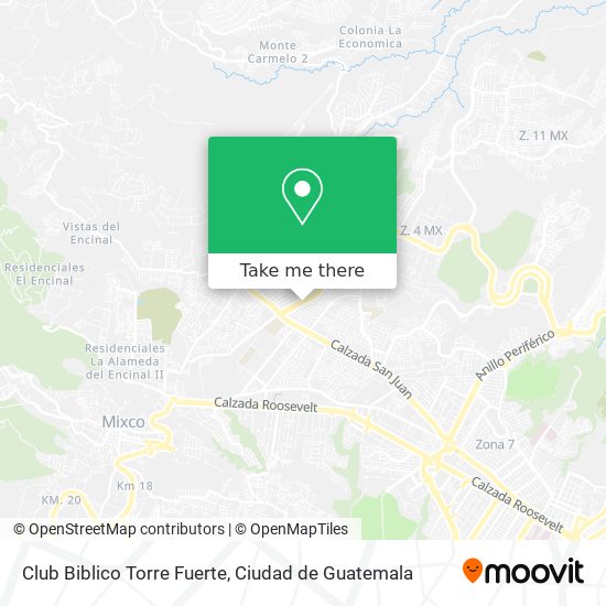 Club Biblico Torre Fuerte map