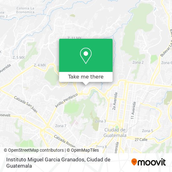 Instituto Miguel Garcia Granados map