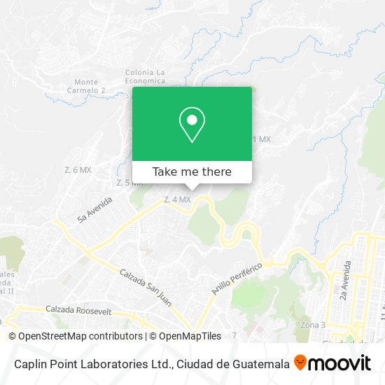 Caplin Point Laboratories Ltd. map