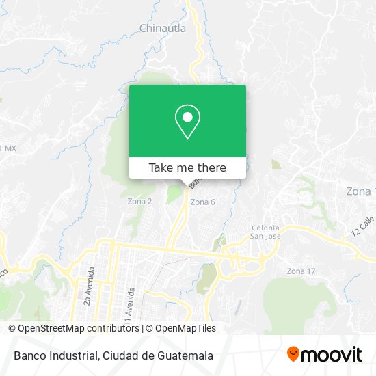 Banco Industrial map