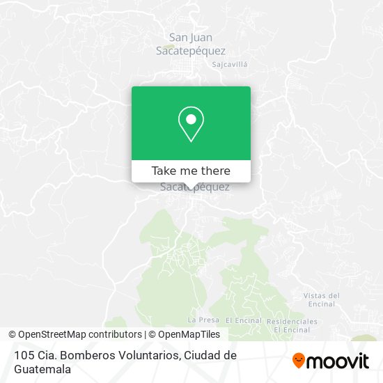 105 Cia. Bomberos Voluntarios map