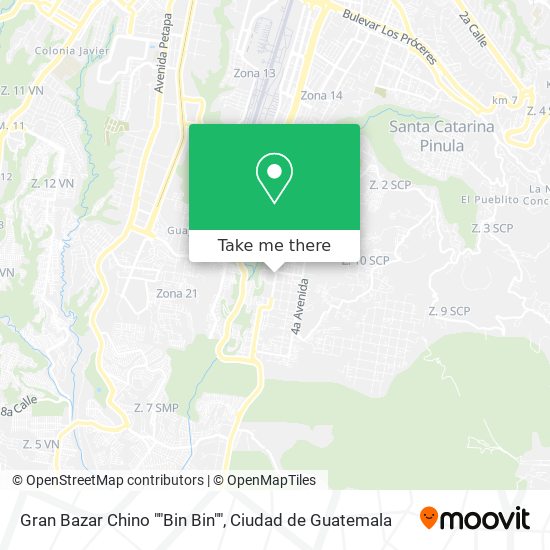 Gran Bazar Chino ""Bin Bin"" map