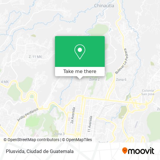 Plusvida map