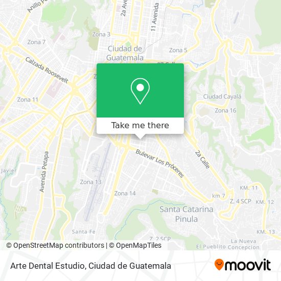 Arte Dental Estudio map