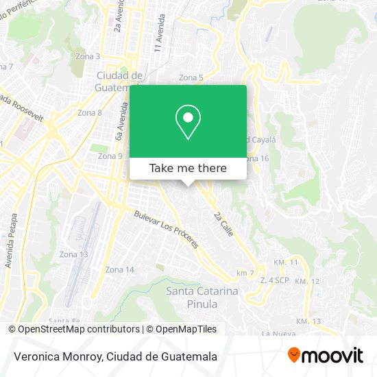 Mapa de Veronica Monroy