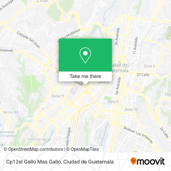Mapa de Cp12el Gallo Mas Gallo