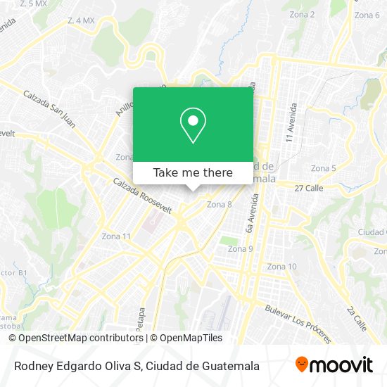 Rodney Edgardo Oliva S map