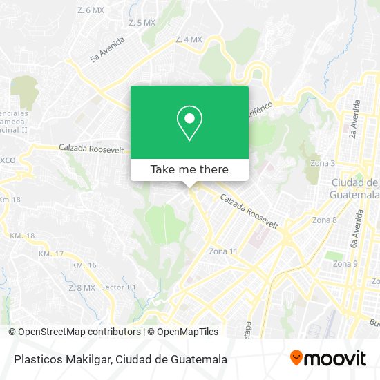 Mapa de Plasticos Makilgar