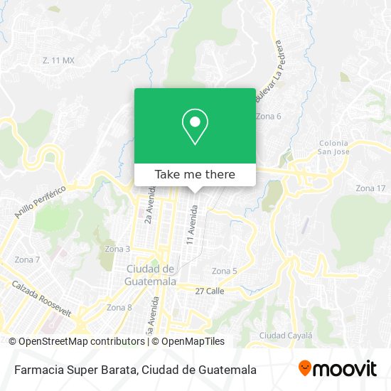 Farmacia Super Barata map