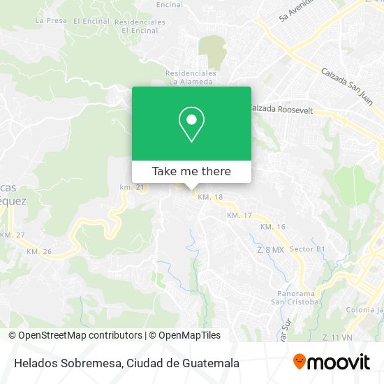 Helados Sobremesa map