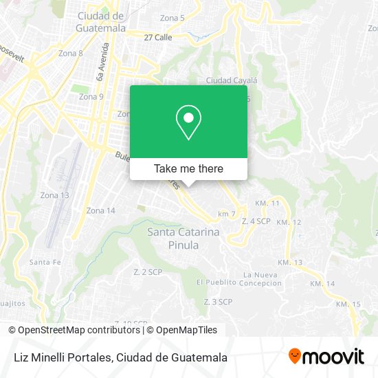 Liz Minelli Portales map