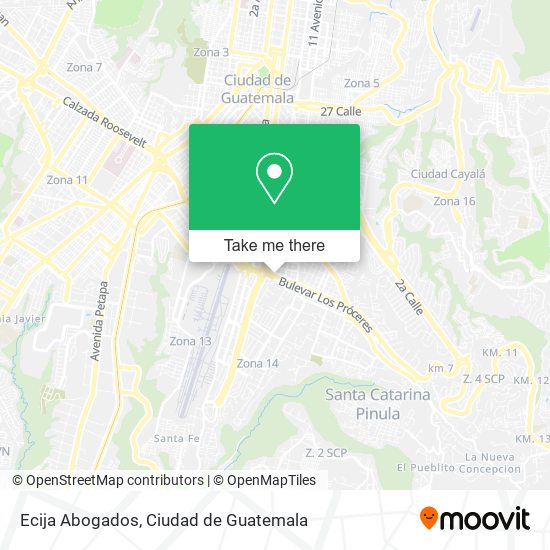 Mapa de Ecija Abogados