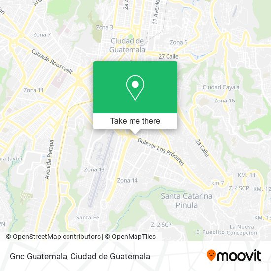 Gnc Guatemala map