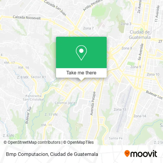 Bmp Computacion map