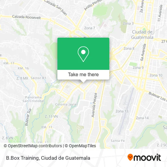 B.Box Training map