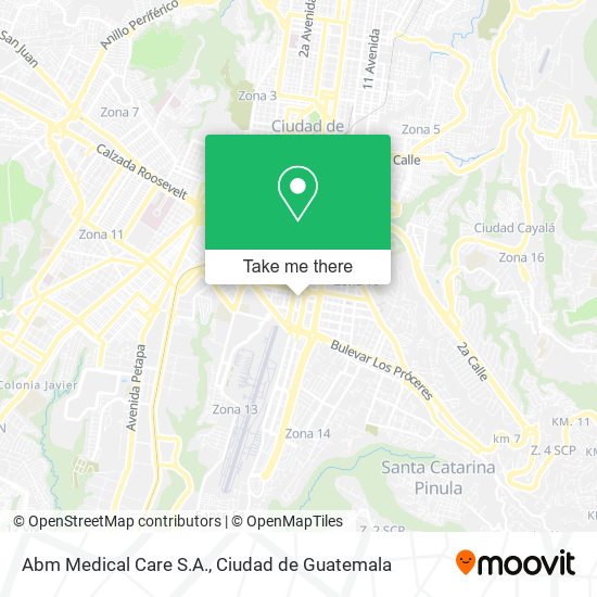 Abm Medical Care S.A. map