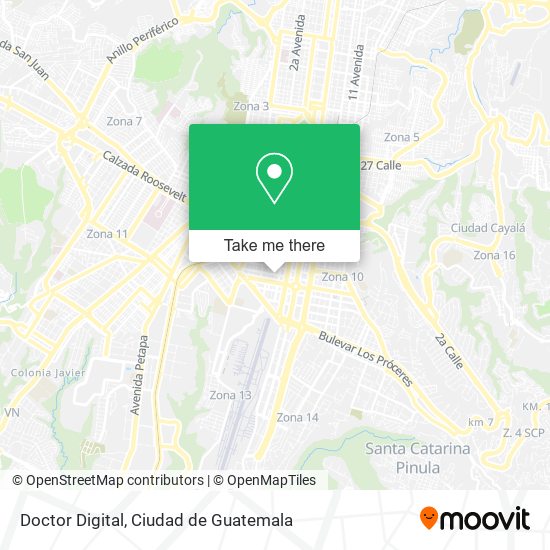 Doctor Digital map