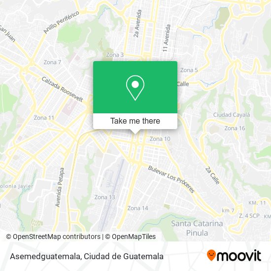 Asemedguatemala map