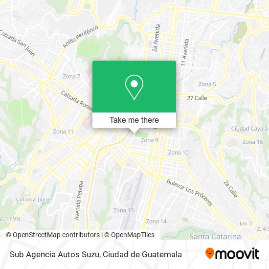 Sub Agencia Autos Suzu map