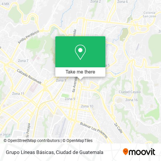 Grupo Líneas Básicas map