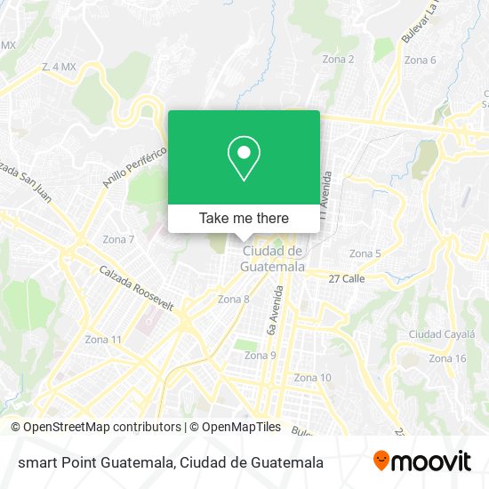 smart Point Guatemala map