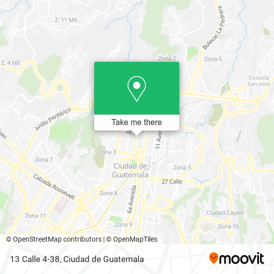 13 Calle 4-38 map
