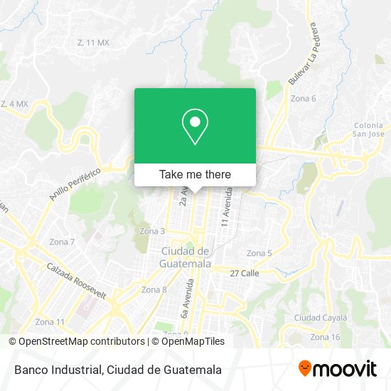 Mapa de Banco Industrial