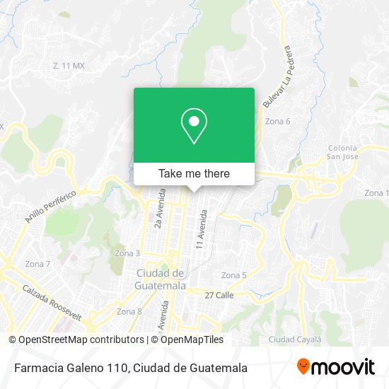 Farmacia Galeno 110 map