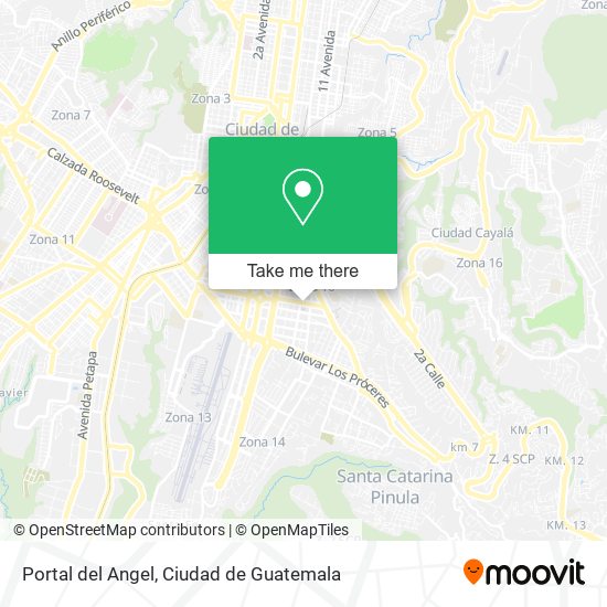 Mapa de Portal del Angel