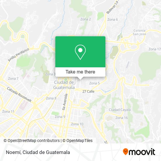 Noemí map