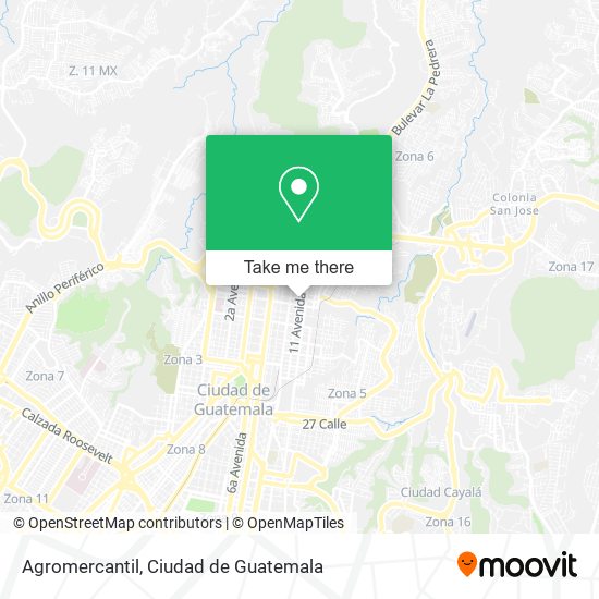 Agromercantil map