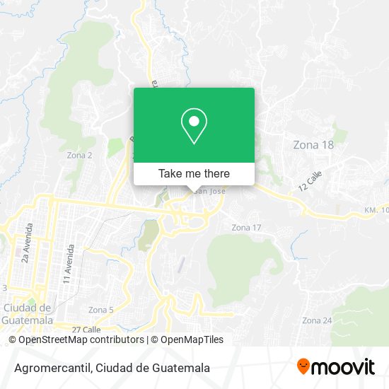 Agromercantil map