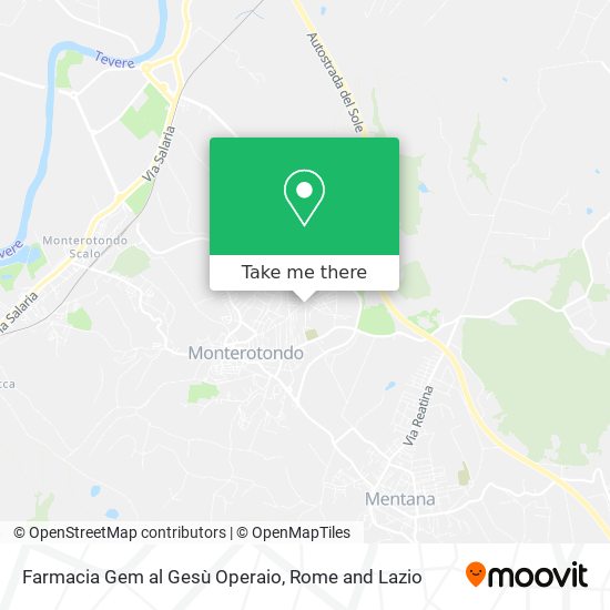 Farmacia Gem al Gesù Operaio map