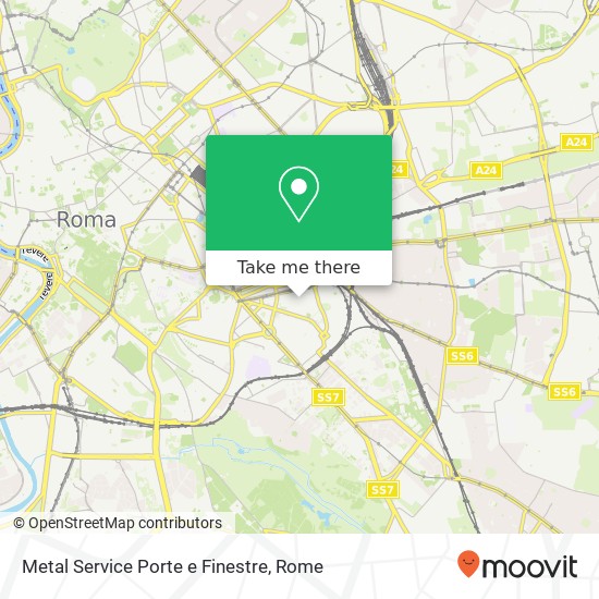 Metal Service Porte e Finestre map