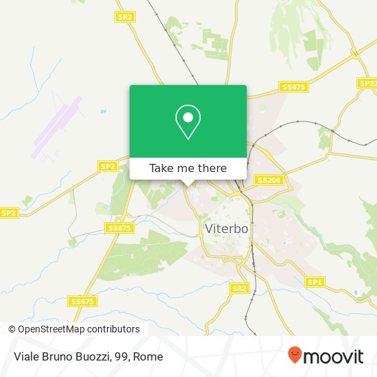 Viale Bruno Buozzi, 99 map