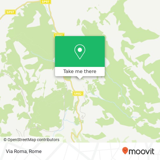 Via Roma map