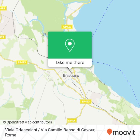 Viale Odescalchi / Via Camillo Benso di Cavour map