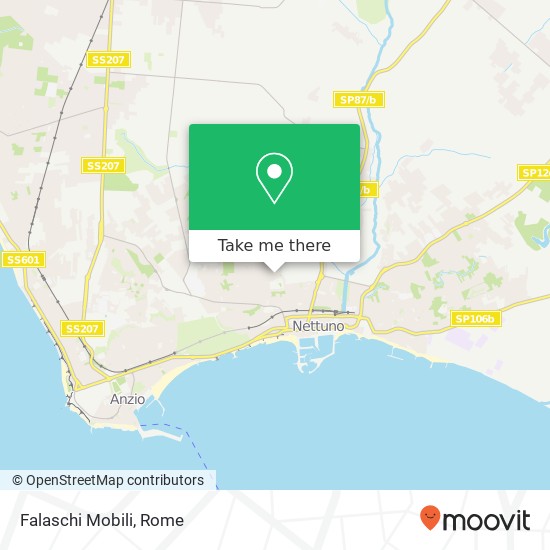 Falaschi Mobili map