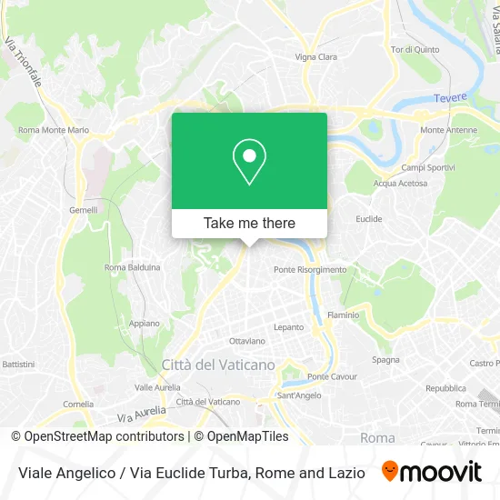 Angelico Avenue / Euclide Turba Street map