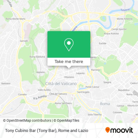 Tony Cubino Bar (Tony Bar) map
