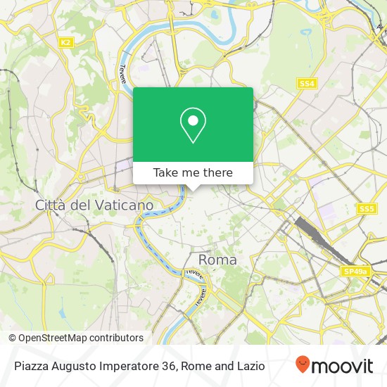 Piazza Augusto Imperatore  36 map
