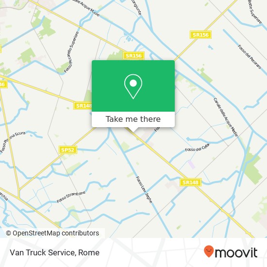 Van Truck Service map