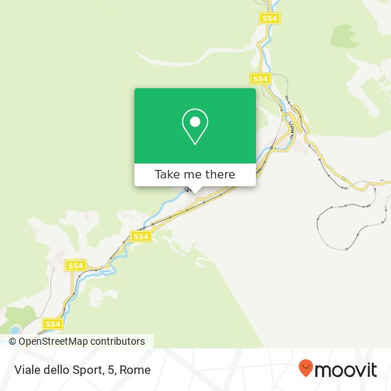 Viale dello Sport, 5 map