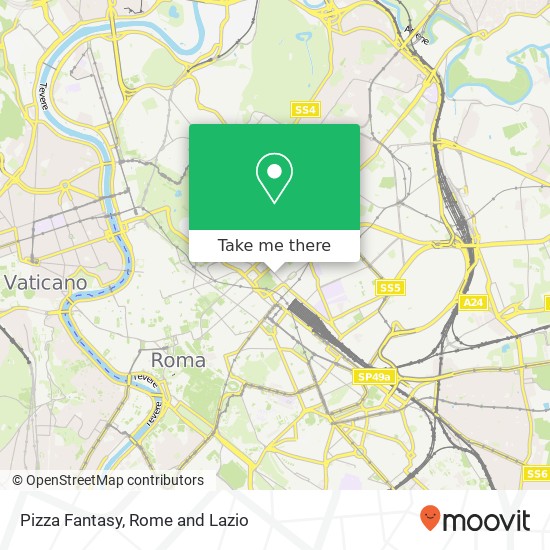 Pizza Fantasy map