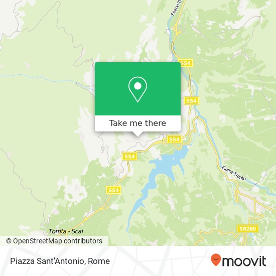 Piazza Sant'Antonio map