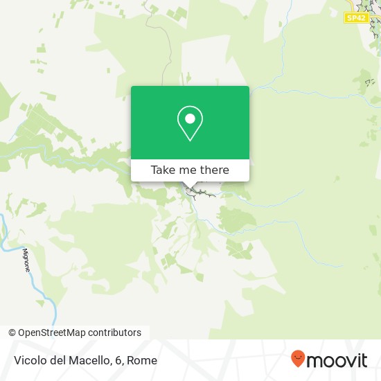 Vicolo del Macello, 6 map