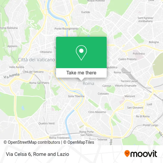 Via Celsa 6 map