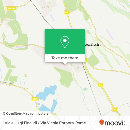 Viale Luigi Einaudi / Via Vicola Porpora map